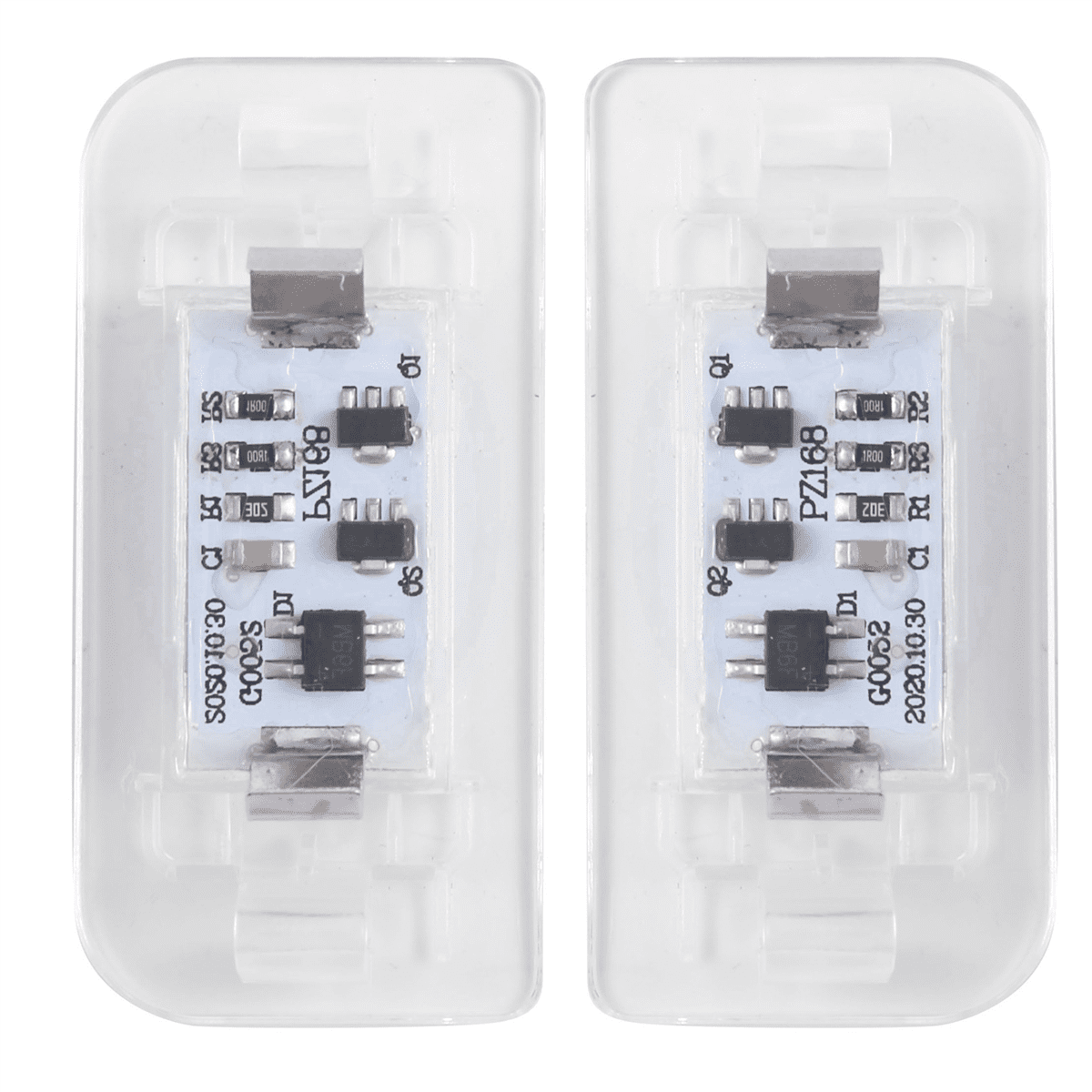 4X Car Tail Light is Suitable for W242 W246 B- LED License Plate Light A2468201566 PZ168,8 x License Plate Light,White