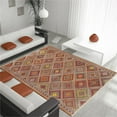 thumbnail image 2 of Pasargad Home Kilim 77" x 119" Hand-Woven Lamb's Wool Area Rug in Multi-Color, 2 of 3