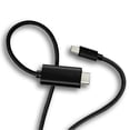 thumbnail image 2 of SatelliteSale USB Tipo C (Compatible con Thunderbolt 3) a HDMI Converter 3 Pies SatelliteSale USB-C to Male HDMI 3 Feet, 2 of 4
