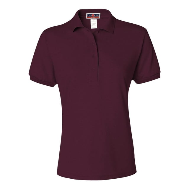 Jerzees Women Spotshield Polo Neck