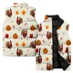 thumbnail image 3 of Chaquetas de plumas de pavo para hombre, día de Acción de Gracias 2024, chalecos térmicos de moda para hombre, duraderos, con estampado 3D asequible, 3 of 5