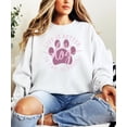 thumbnail image 5 of Life is Better with a Dog or Two or Three Sweatshirt for Women Funny Dog Mom Sweater White Sweatshirt Adult X-Large, 5 of 7