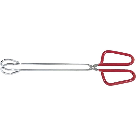 Norpro Food Tongs 1938 - 12 In Cooking Tong - 12 Inch, Red