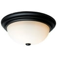 thumbnail image 3 of 60/207 Nuvo Lighting Three Light Flush Mount-15.25 Inches Wide by 6 Inches High, 3 of 18