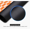 thumbnail image 6 of Orange Checkered Large Mouse Pad, Boho Pink Desk Mat Pad, Extended Kawaii Mousepad Stitched Edges Keyboard Mouse Mat, Desk Accessories for Women Office Gaming Decor, 35.4 x 15.7 in, 6 of 6