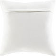 thumbnail image 3 of Balliano Woven Modern Pillow Cover in Light Sage, White, 3 of 5