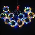thumbnail image 3 of Guirnalda de cortina LED para ventana, cadena de luces USB, decoración navideña 2025, decoración de Año Nuevo, decoración para el hogar, decoración del árbol de Navidad, 3 of 5