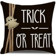 2pc Pumpkin Cart, Linen Huddle Pillowcase, Halloween Sofa Cover