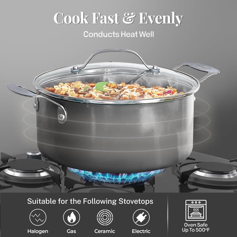 Gotham Steel True Value 20-Piece Cookware and Bakeware Set, Gray photo 5