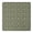 Green Christmas Gingerbread, variant on Green Christmas Gingerbread and Tree Pattern Square Fitted Tablecloth with Elastic Edge,Square Table Cover,Washable Elastic Table Cover for Home Kitchen Party Decor 34"x34"