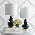 thumbnail image 4 of JONATHAN Y Anya 20.5" Mini Glass Table Lamp, Navy (Set of 2), JYL1028F-SET2, 4 of 4