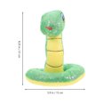 thumbnail image 4 of PTOOTP Snake Plushies Green PP Cotton 1Pcs for Stage Performance Entertainment, 4 of 6