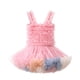 thumbnail image 5 of Vestido de conejito para niñas, tutú para bebé, vestido de princesa de verano con hilo hinchado y pastel de hadas, 5 of 6