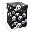 thumbnail image 5 of Panda Foldable Car Trash Can with Lid, Leak-proof, Hanging Storage Bag - Car Trash Bin, Trash Can for Car, Car Garbage Can, 5 of 6