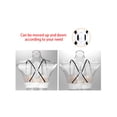 thumbnail image 3 of INSPIRE CHIC Bra Shoulder Strap Clips Buckles Bra Strap Anti-Slip Buckles Straps for Women Black-Gourd Shape, 3 of 6