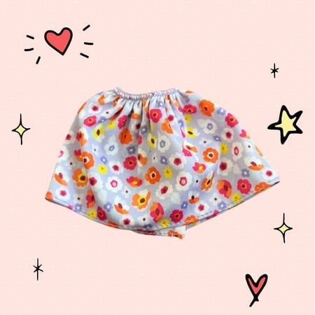 Lol Surprise doll OMG Bartz Doll Genuine Clothing Red Skirt Short Mini Print Pattern Floral