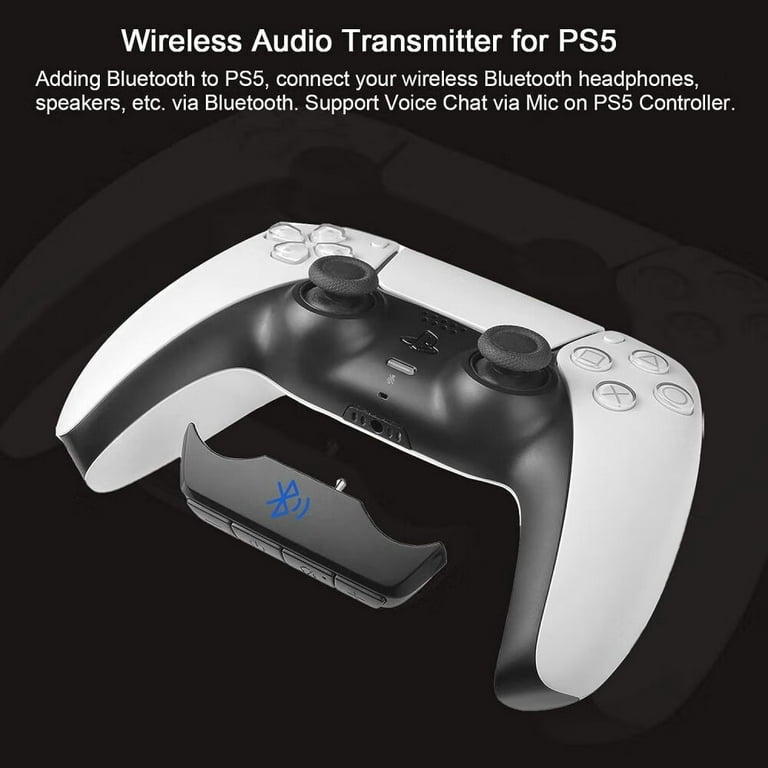  Uberwith PS5 Bluetooth Adapter for PS5 Accessories BT 5.0  Wireless Audio Transmitter for PS5 controller with Low Latency for AirPods  Bose Sony Headphone Speakers Earbuds : Electronics