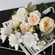 thumbnail image 5 of Ramo de Rosas Artificiales para Fotografía de Bodas | Ramo de Novia para Exteriores de 50 Cm, Plástico Blanco | Ligero para Bodas y Decoración Del Hogar, 5 of 6