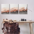 thumbnail image 2 of Stupell Southwestern Crags Mountain Peaks Landscape Painting Gallery Wrapped Canvas Print Wall Art, Set of 3, 2 of 7