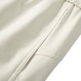 thumbnail image 4 of Baggy Cargo Pants For Men Windproof Stretch Elastic Waist Drawstring Parachute Pants Waterproof Hiking Joggers Multi Pockets, 4 of 9