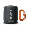 Sony XB13 EXTRA BASS IP67 Wireless Speaker (Black) with Heavy Duty Carabiner