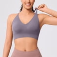 thumbnail image 5 of Timegard Sports Bras for Women Adjustable Spaghetti Strap High Support Stretch Workout Running No Underwire Bras, 5 of 5