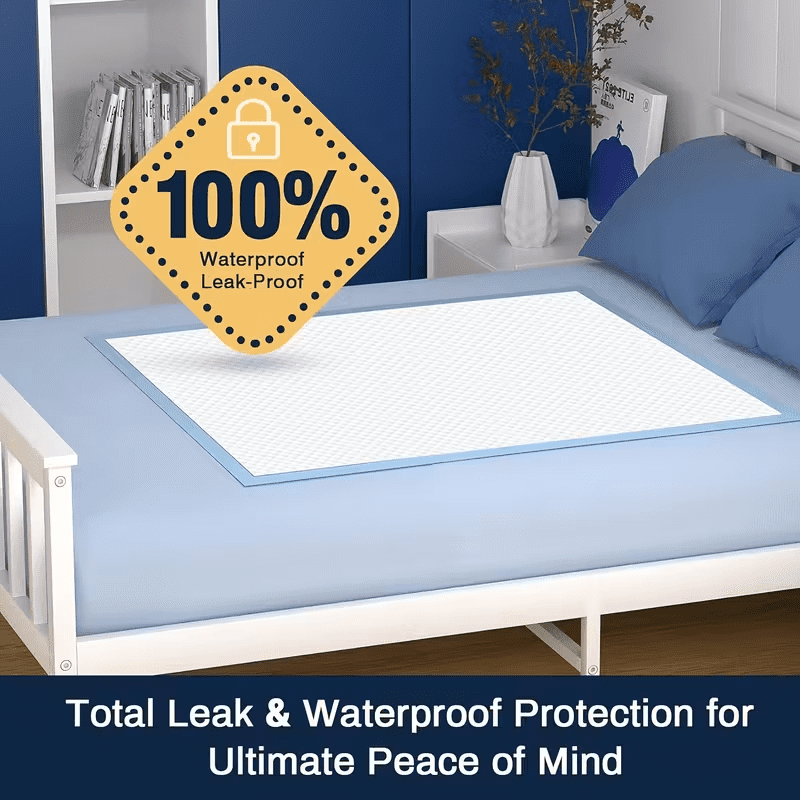 Extra Large Thickened Disposable Puppy Pads – Super Absorbent 6-Layer Leak-Proof Training Pads for Dogs (24×24 / 28×34 Inch)