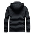 thumbnail image 3 of Chaqueta cálida informal con cremallera impermeable, a prueba de suciedad, a prueba de viento y resistente al desgarro para hombres Pompotops  oipoqjl10017, 3 of 8