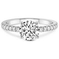 thumbnail image 5 of IGI Certified 4 Carat Round Shape Lab Grown Diamond Engagement Ring | 14K White Gold |Nomi Classic Eternity Lab Diamond Ring | FG-VS1-VS2 Quality Friendly Diamonds, 5 of 6