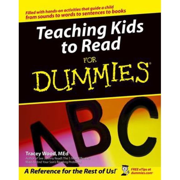 Pre-Owned Teaching Kids to Read for Dummies (Paperback) 0764540432 9780764540431