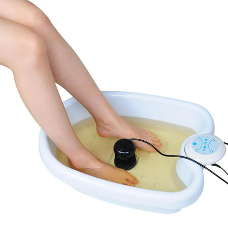 Yescom Ionic Detox Foot Bath Spa Machine w/ Tub Array Cell Cleanse Equipment Portable Home Beauty Salon Health