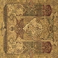 thumbnail image 1 of Ahgly Company Indoor Square Persian Brown Traditional Area Rugs, 4' Square, 1 of 4