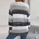 thumbnail image 4 of Puntoco Suéter Mujer Casual Rayas Cuello Redondo Suéter Top Navidad Liquidación Puntoco Puntoco-363, 4 of 4
