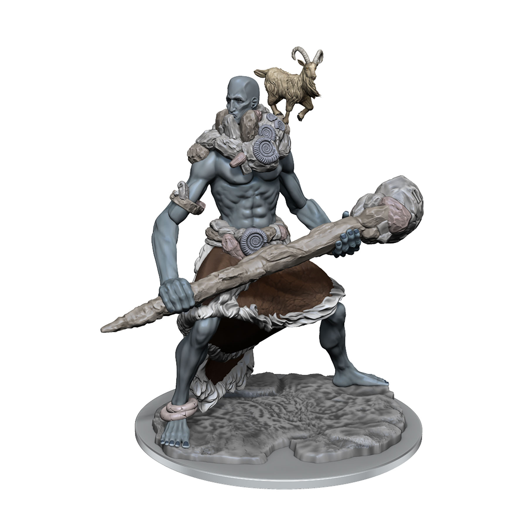 D&D Frameworks: Stone Giant Miniature - Unpainted Unassembled Customizable Miniature. Dungeons & Dragons