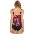 thumbnail image 3 of ToBeInStyle Women's Two Tier Ruffle Tankini, 3 of 3
