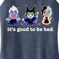 thumbnail image 3 of Disney Villains - Its Good To Be Bad - Juniors High Neck Tank Top, 3 of 5