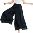 thumbnail image 2 of Babysbule Womens Wide Leg Dancing Pants Fashion Women's Summer Casual Loose Elastic Waist Comfy Trousers Pants, 2 of 5