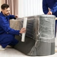 thumbnail image 2 of Costway 8 Rolls Stretch Film Heavy Duty Shrink Wrap 60 Gauge Clear Plastic Wrap Film, 2 of 8