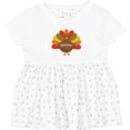 thumbnail image 3 of Inktastic Thanksgiving Day Turkey Football Fan Girls Baby Dress, 3 of 5