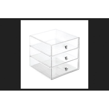 iDESIGN Original Three Drawer Set Clear
