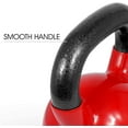 thumbnail image 4 of Yes4All 105 lb Vinyl Coated / PVC Kettlebell, Multicolor, Combo / Set, Includes 5-30lb, 4 of 7
