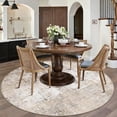 thumbnail image 4 of x Washable Area Rug for Living Room Bedroom Cream Neutral Carpet Low Pile Soft Thin Tapis Salon Abstract Modern Vacuumable Lightweight Large Throw Rug for Dining Room Kitchen, 4 of 9