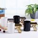 thumbnail image 5 of 1 pieza (negro y dorado) taza divertida con mango de pistola, tazas de café de cerámica novedosas, taza de café de pistola personalizada, taza de agua con mango de pistola 3D, regalo de broma perfecto, 5 of 5