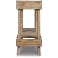 thumbnail image 5 of Signature Design by Ashley Susandeer Console Sofa Table, Light Brown Solid Wood Entryway & Sofa Table with Lower Shelf, 5 of 8
