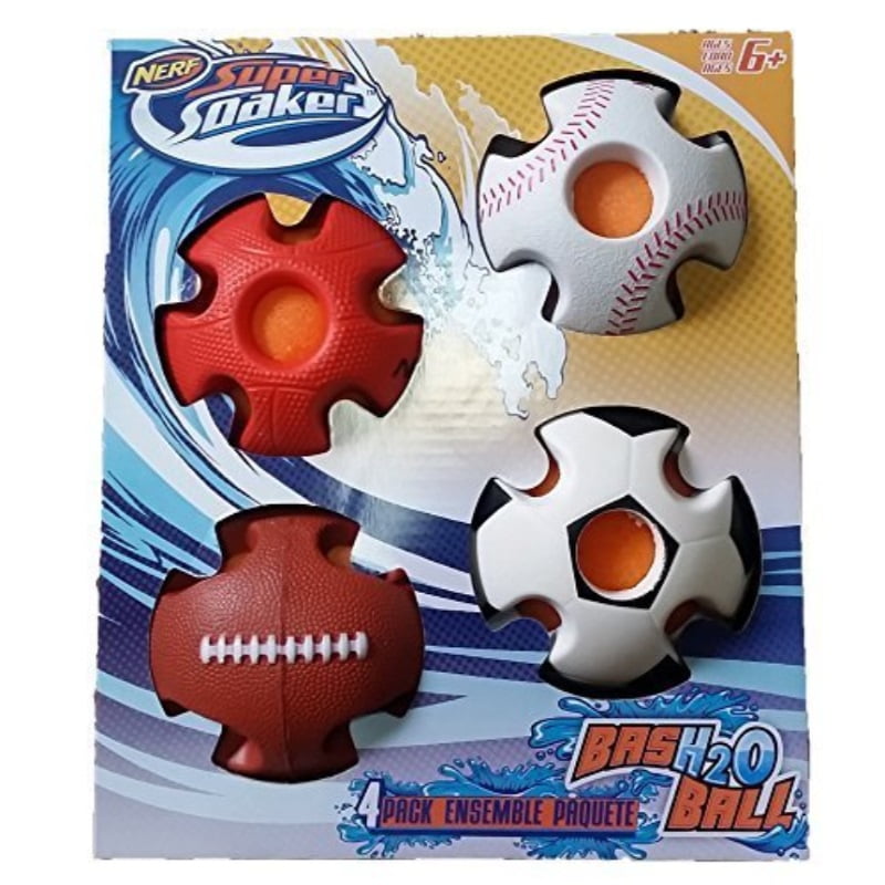 Nerf Super Soaker Bash 20 Ball (4 pack)