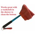 thumbnail image 3 of Creative Self Care Solutions Tidy Wiper-Toileting/Showering Aid. ® Toilet Aid Self Wipe Long Handle Reach Bum Wiper Obese Elderly Comfort Wipe Tissue Grip Self Assist Limited Mobility, 3 of 4