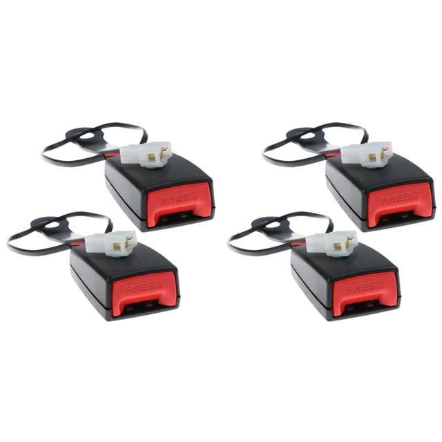 DQrwqpou Hebilla Del Seguridad Delantera Del Coche Con Cable Advertencia Bloqueo Del Seguridad Del Coche Accesorios Del Coche