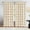 Golden Feather, variant on Beige Ornate Romantic Curtains, Bohemia Floral Foliage Traditional Door Curtains for Door Window, Dust-Proof and Easy to Clean Window Treatments 2 Panel Set for Living Room Bedroom-W42xL54in