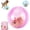 Pink-A, variant on Self-Rolling Interactive Cat Ball, Automatic Rolling Cat Toy for Indoor Cats, Motion Activated Smart Pet Entertainment for Bored Indoor Cats (1, 2pcs-H)