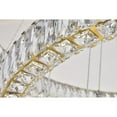 thumbnail image 6 of Monroe Integrated LED light Gold Chandelier Clear Royal Cut Crystal, 6 of 9